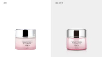 化妝品保濕潤顏水乳霜 粉色瓶子包裝與PS、AI聯(lián)合精修產(chǎn)品圖